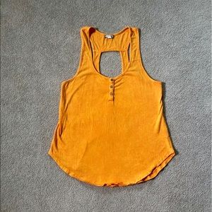 Bright Orange Tank Top